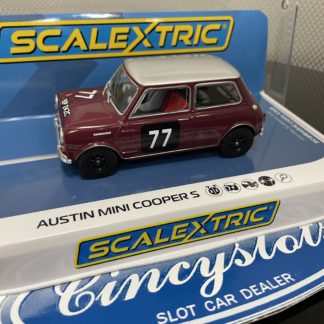 Scalextric Morris Mini Cooper S 1/32 Slot Car.
