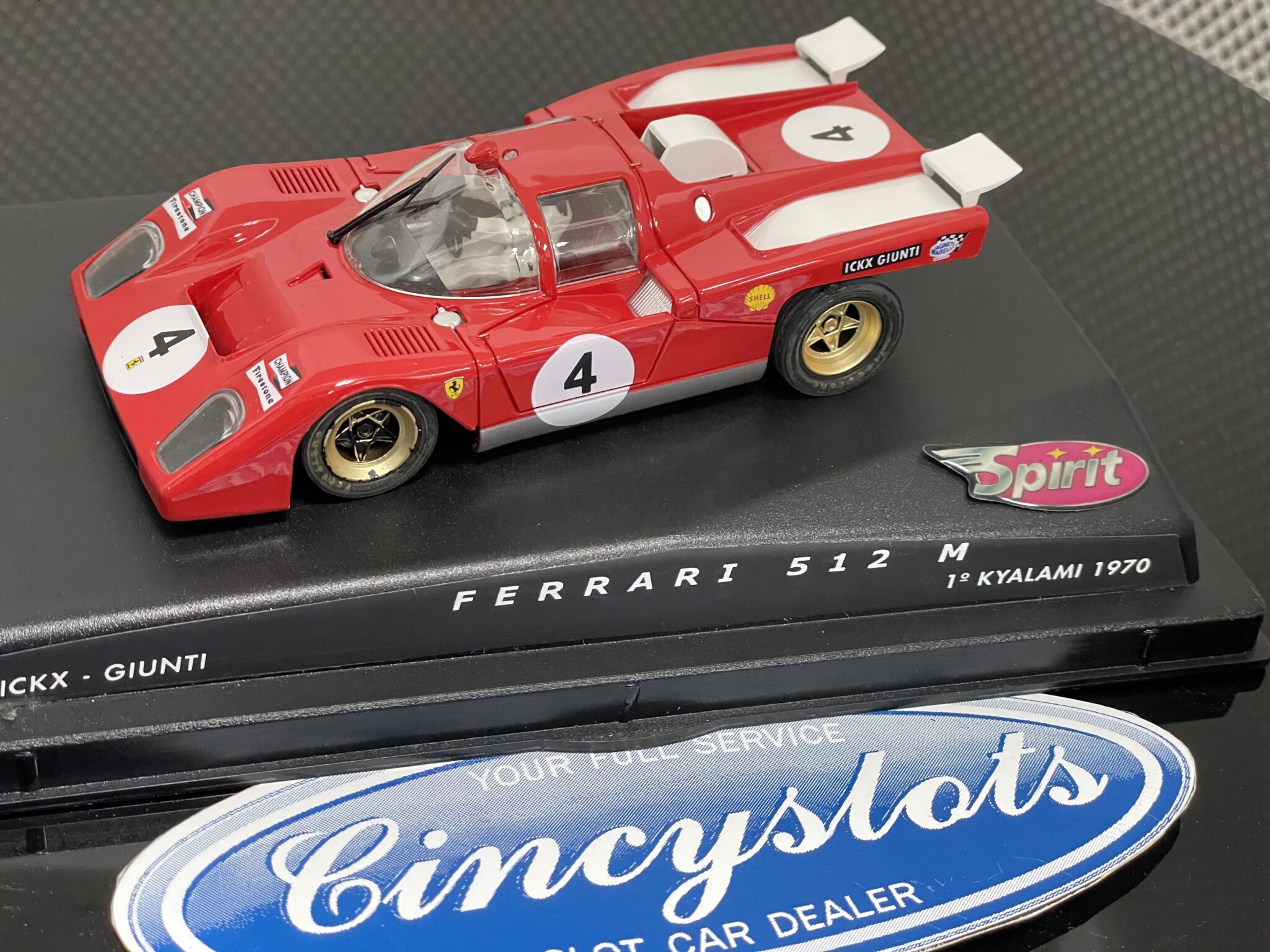 Spirit SPI201 Ferrari 512M 1/32 Slot Car.