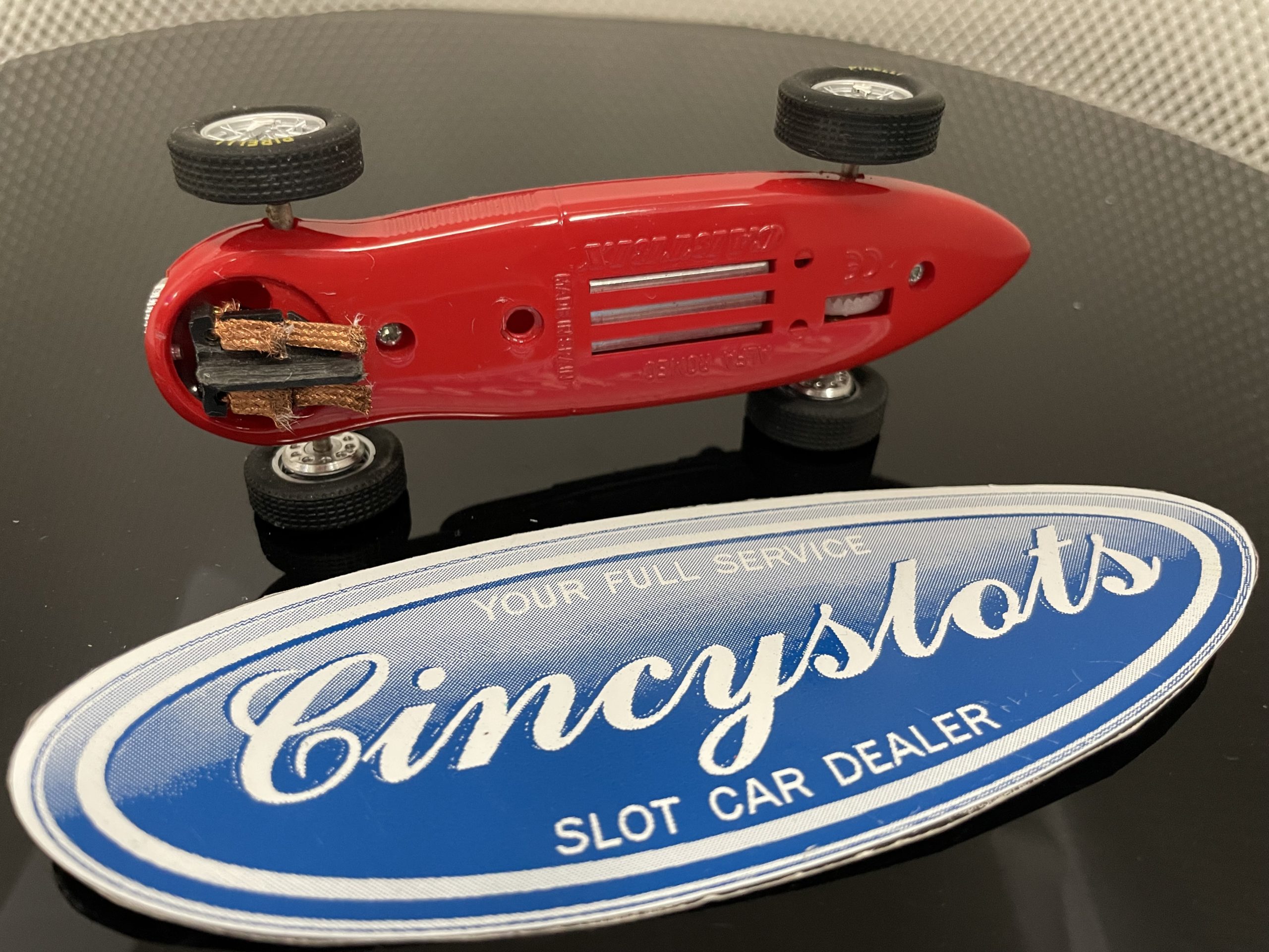 Cartrix 0040 1951 Alfa Romeo 22 1/32 Slot Car Used.