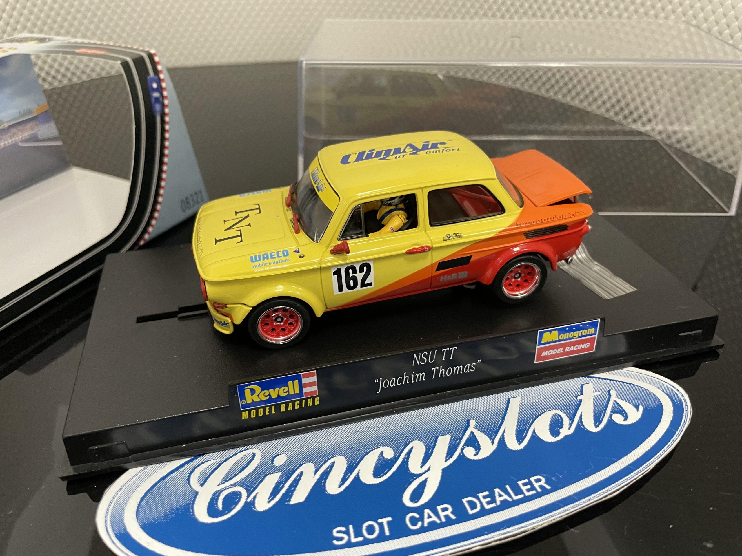 Revell 8321 NSU TT Thomas 1/32 Slot Car. Lightly Used.