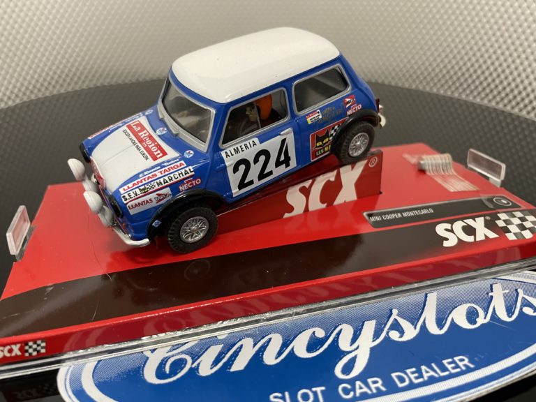 SCX A10193X3U0 Mini Cooper 1/32 Slot Car, Lightly Used.