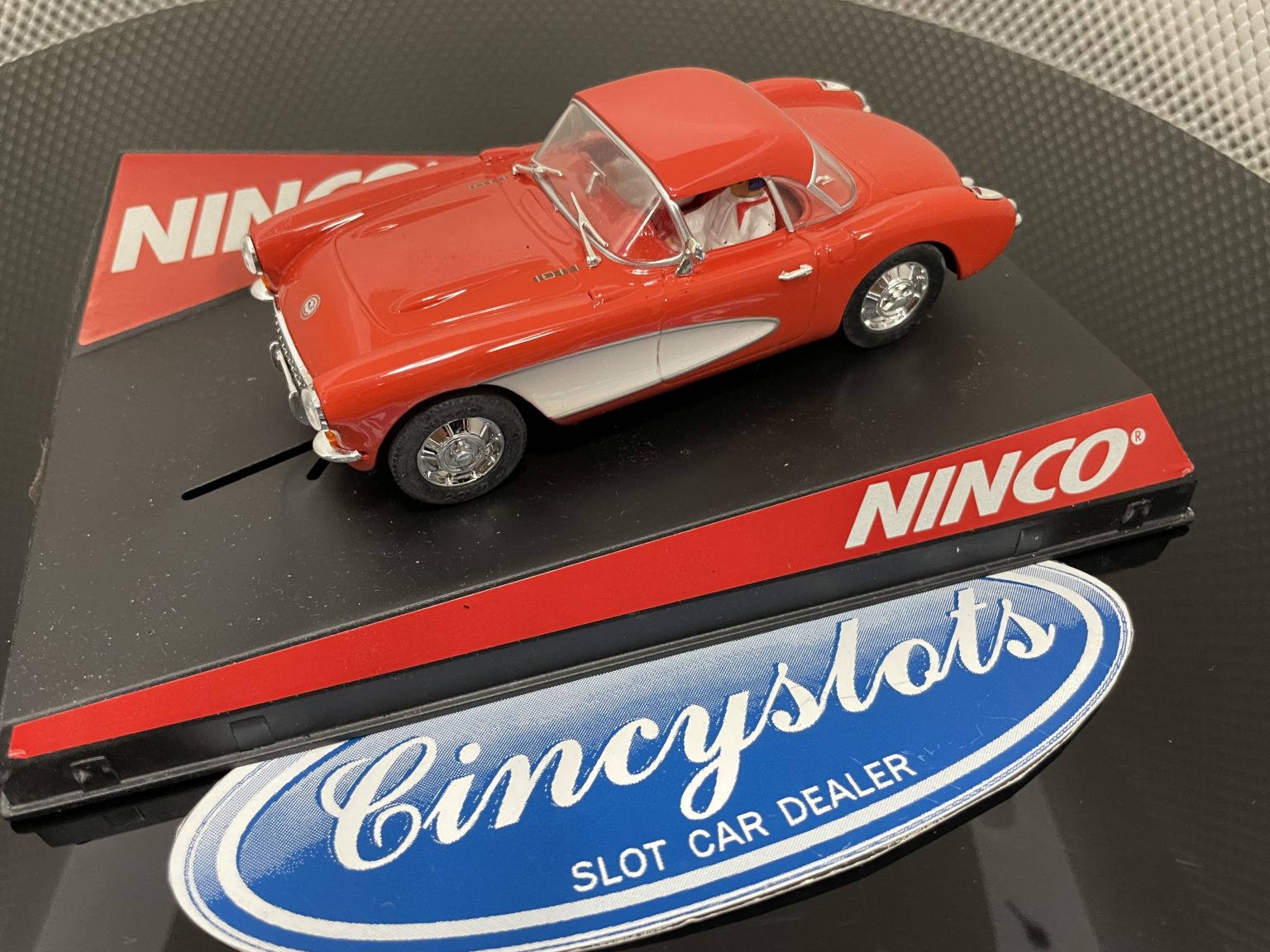 Ninco 50376 Corvette Classic 1/32 Slot Car, Lightly Used.