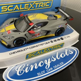Scalextric C4240 Chevrolet Corvette C8R 1/32 Slot Car.