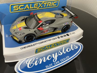 Scalextric C4240 Chevrolet Corvette C8R 1/32 Slot Car.