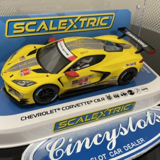 Scalextric C4246 Chevrolet Corvette C8R 1/32 Slot Car.