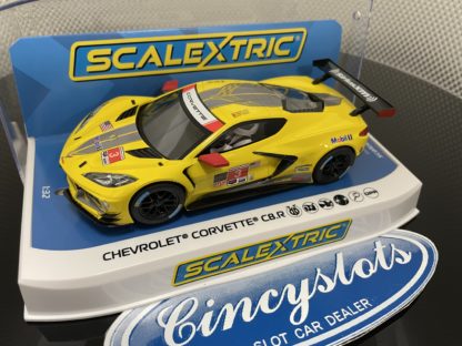 Scalextric C4246 Chevrolet Corvette C8R 1/32 Slot Car.
