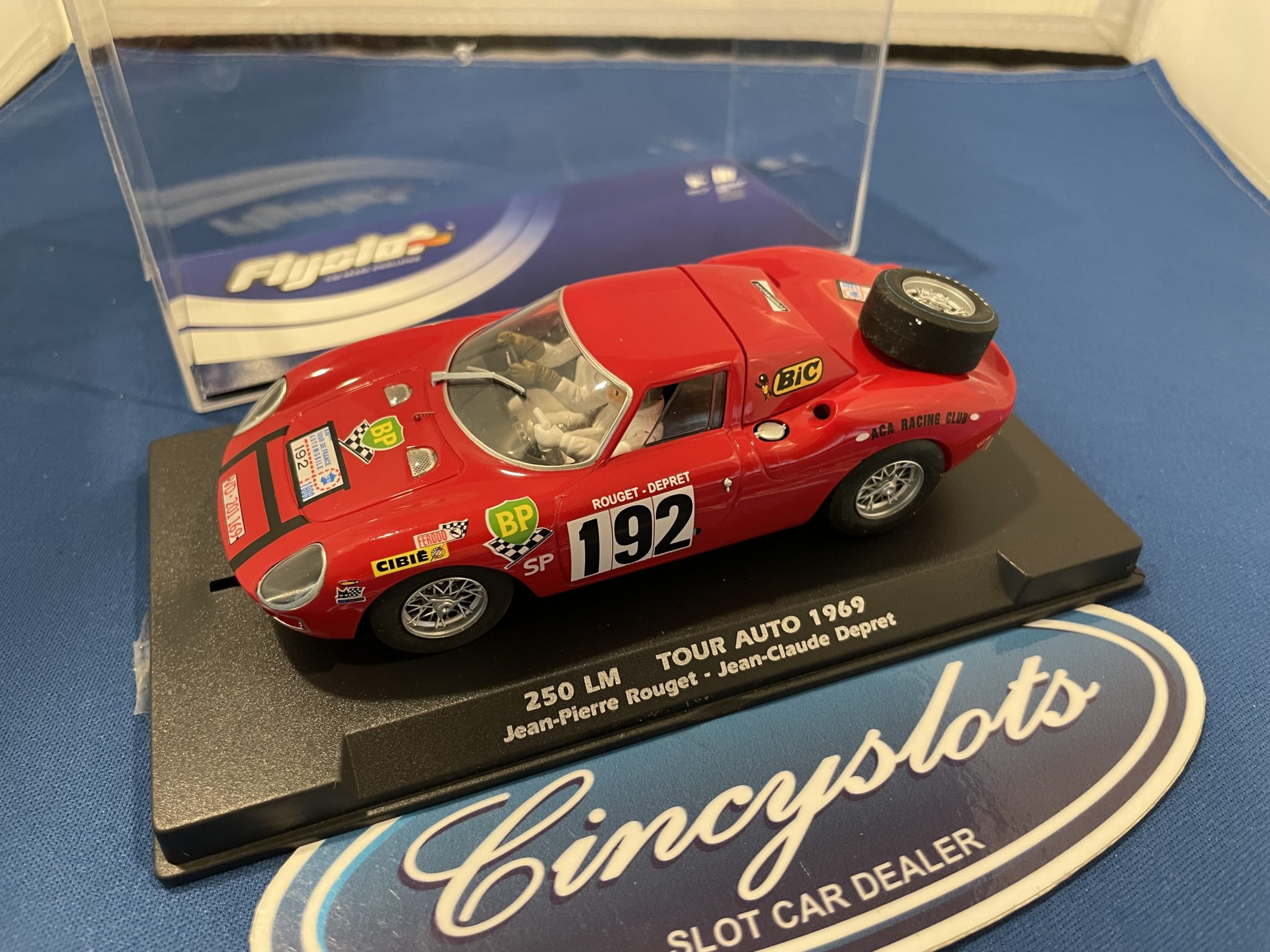 FlySlot 053108 Ferrari 250LM 1/32 Slot Car.
