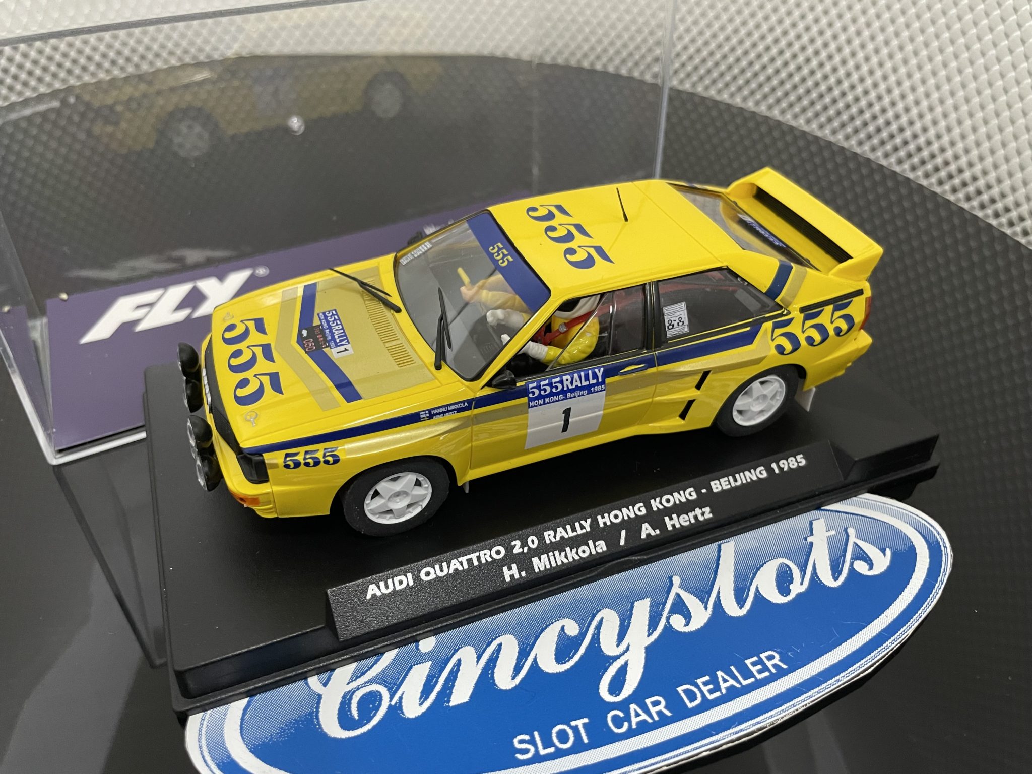 Slotwings Audi Quattro 2.0 Hong Kong 1/32 Slot Car.