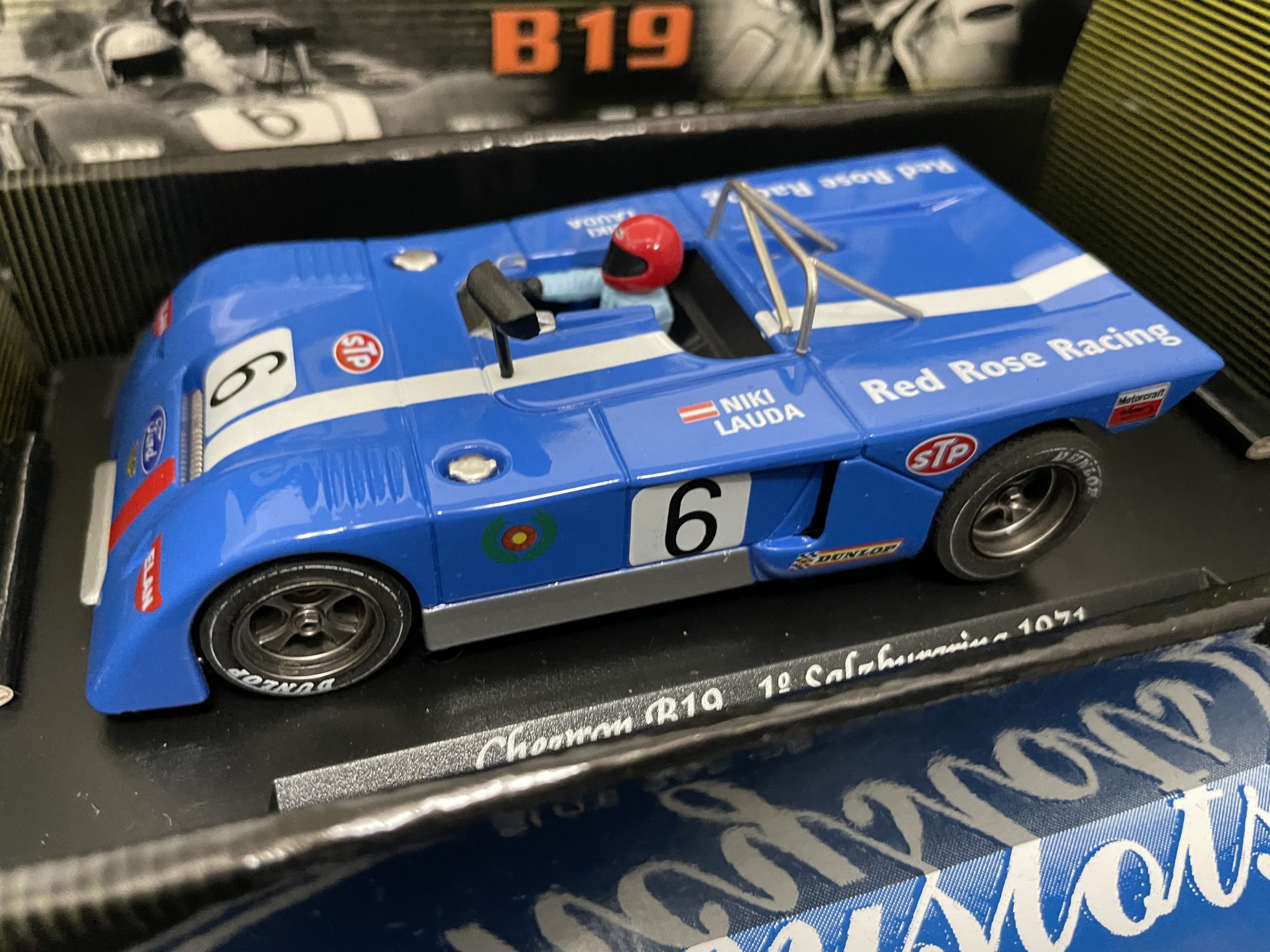 FLY GB14 Chevron B19 1/32 Slot Car, Lightly Used.