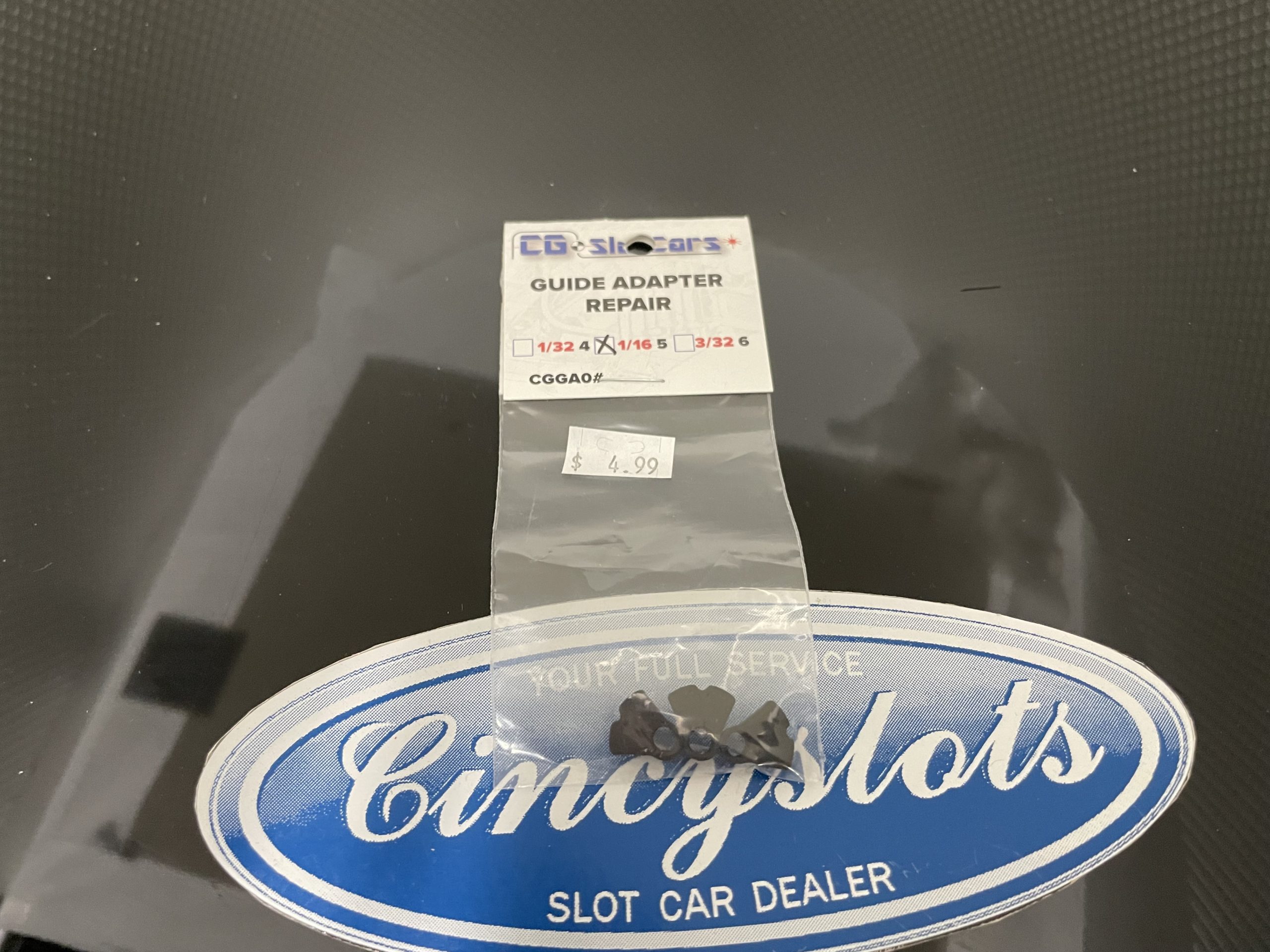 CG Slot Car Guide Adaptor Repair 1/16 3pcs.