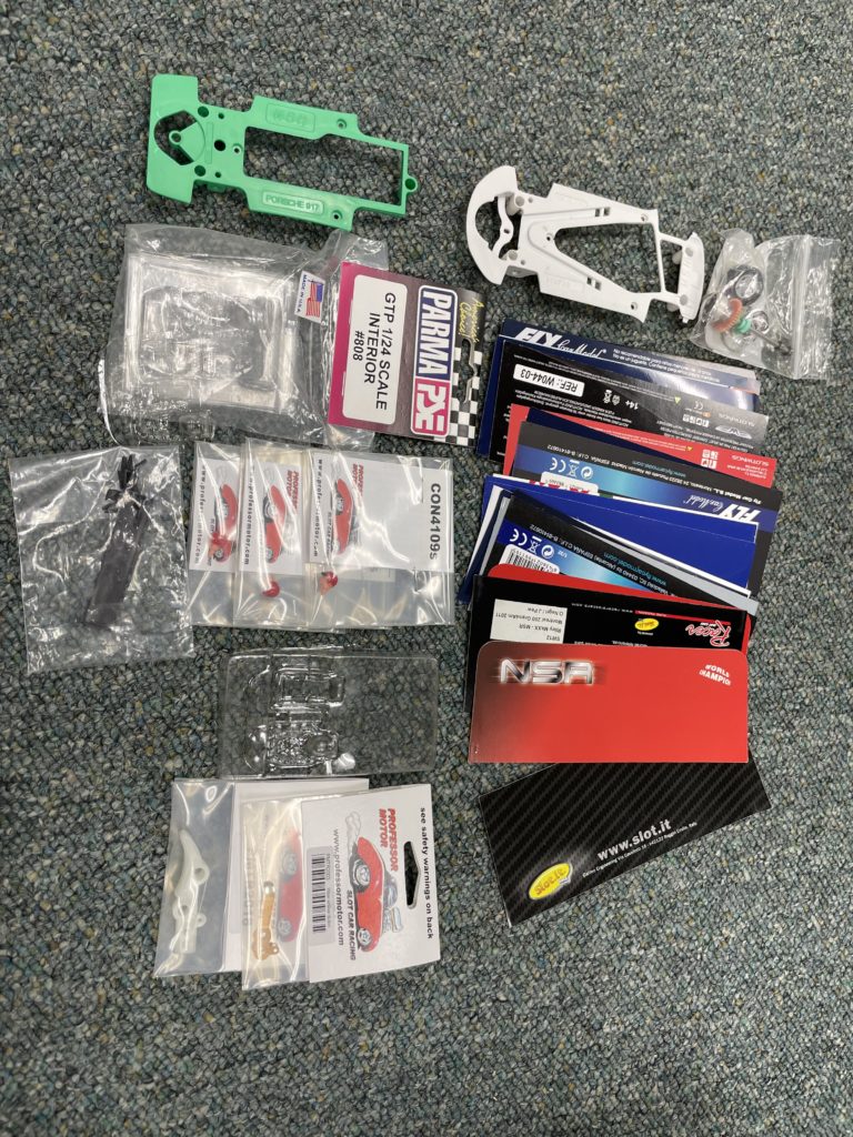 Bag 70 Misc Slot Car Items New/Used