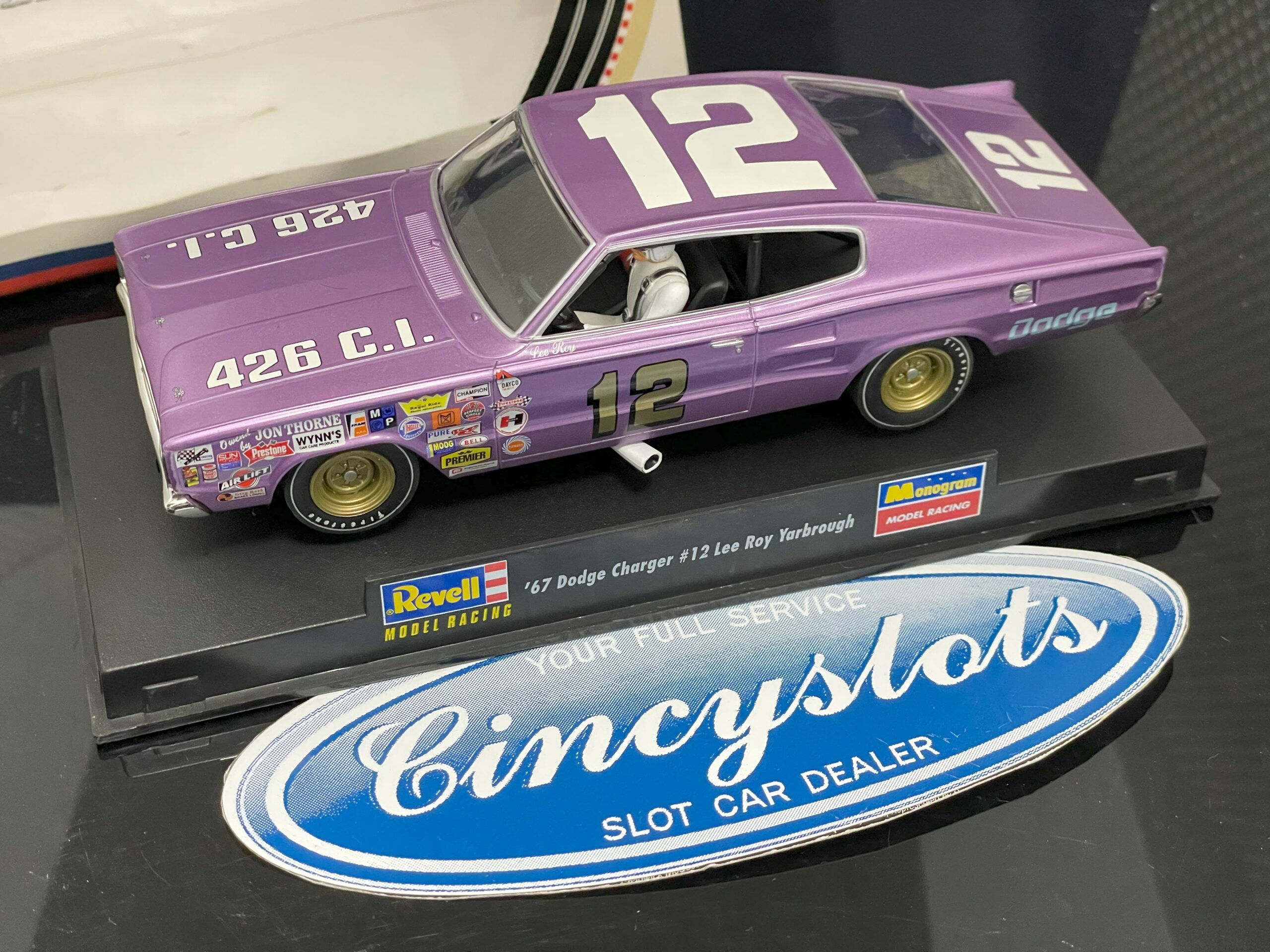 Monogram Revell 85-4844 Dodge Charger Nascar 1/32 Limited Edition Slot ...