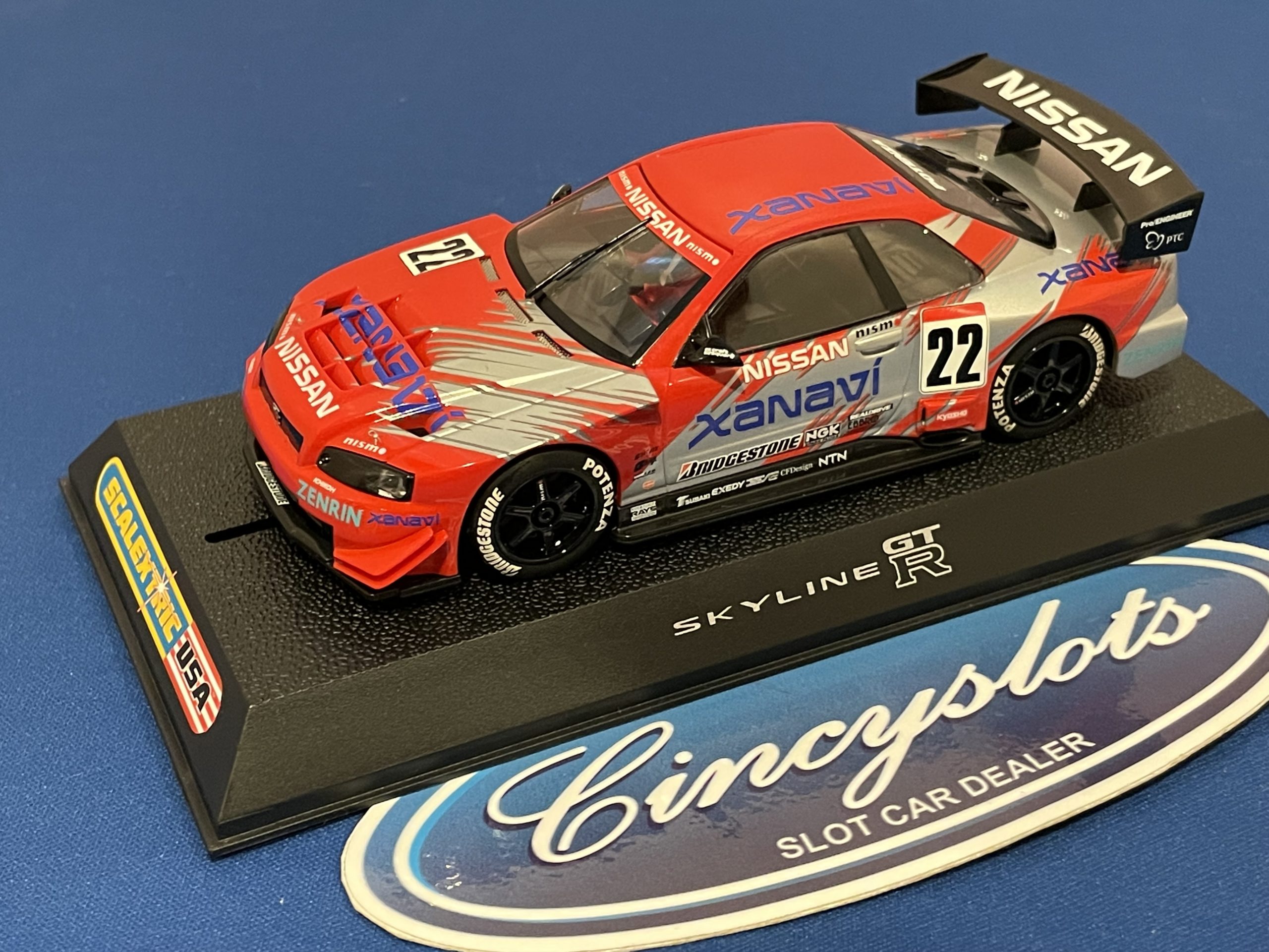 nissan gtr slot car