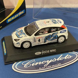 Scalextric C2489 Ford Focus WRC 1/32 Slot Car Lightly Used.