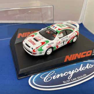 NINCO 50109 Toyota Castrol, Lightly Used, 1/32 Slot Car.