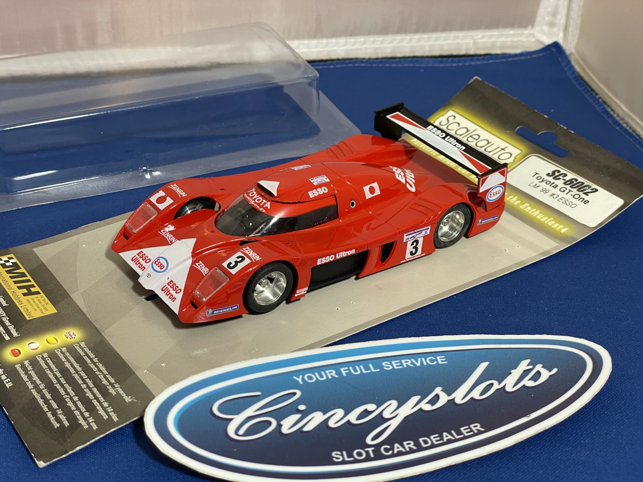 Scaleauto SC6002 Toyota GTOne 3 ESSO, 1/32 Slot Car.