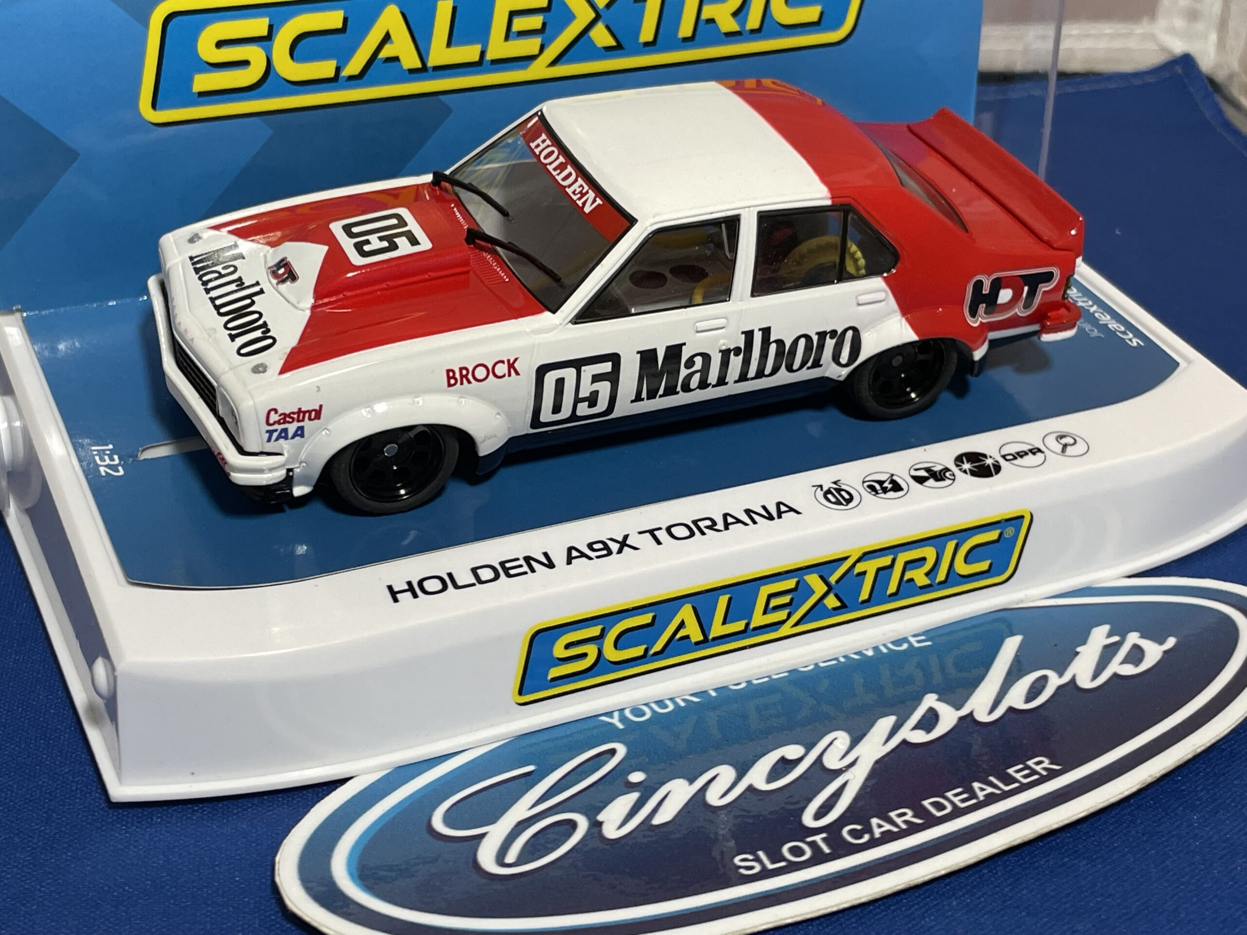 Scalextric C3927 Holden Marlboro. 3D PRINTED CHASSIS 1/32 Slot Car