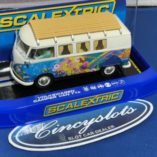 Scalextric C3761 Volkswagen Hippie Camper, Lightly Used.