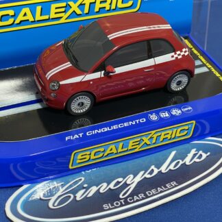 Scalextric C2934 Fiat Red, Lightly Used.