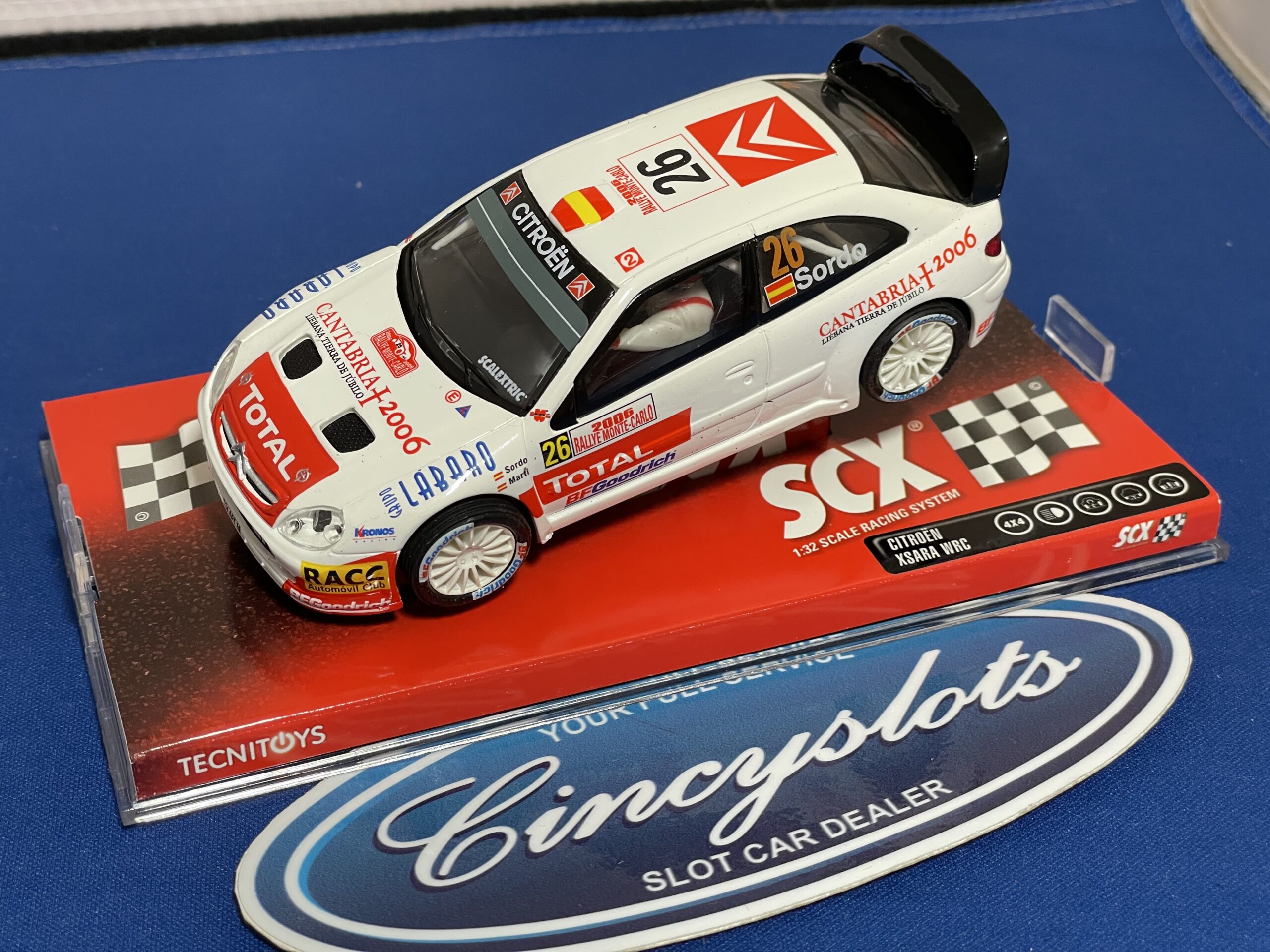 SCX 62310 Citroen Xsara WRC, Lightly Used.