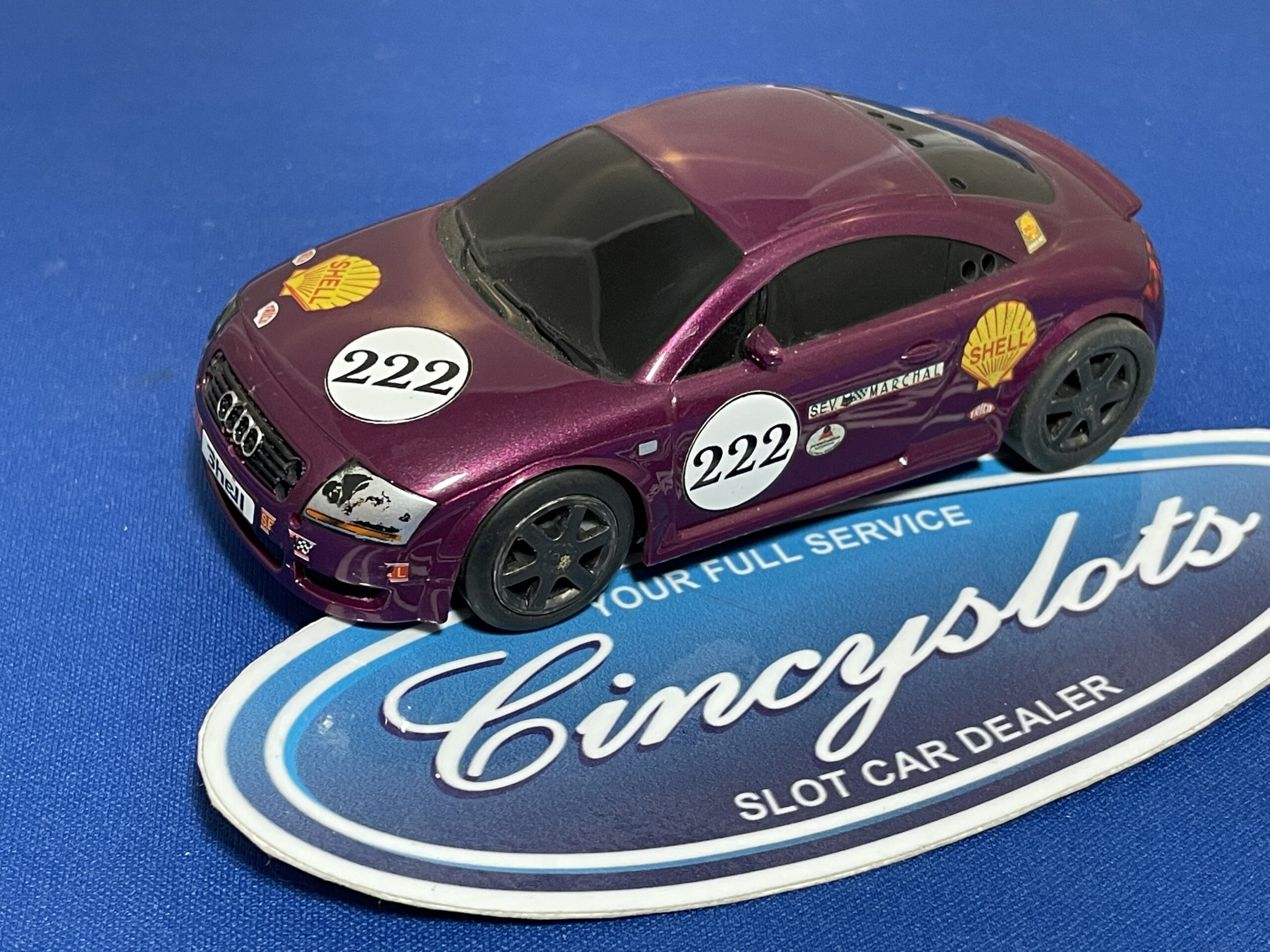 SCALEXTRIC Audi TT purple  Slotcars und Slotcar Zubehör