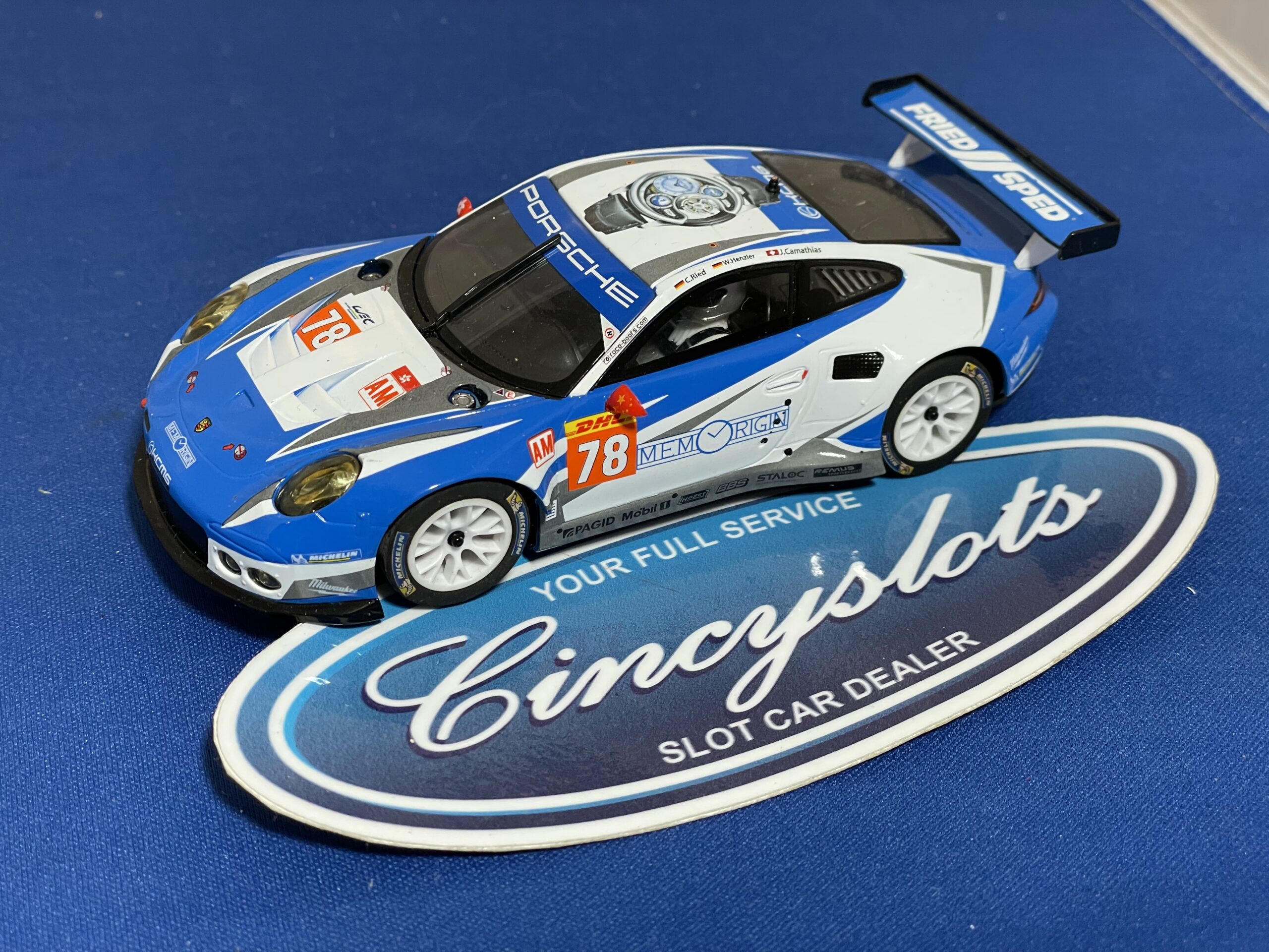 Scalextric C1374 Porsche 911 RSR Lightly Used