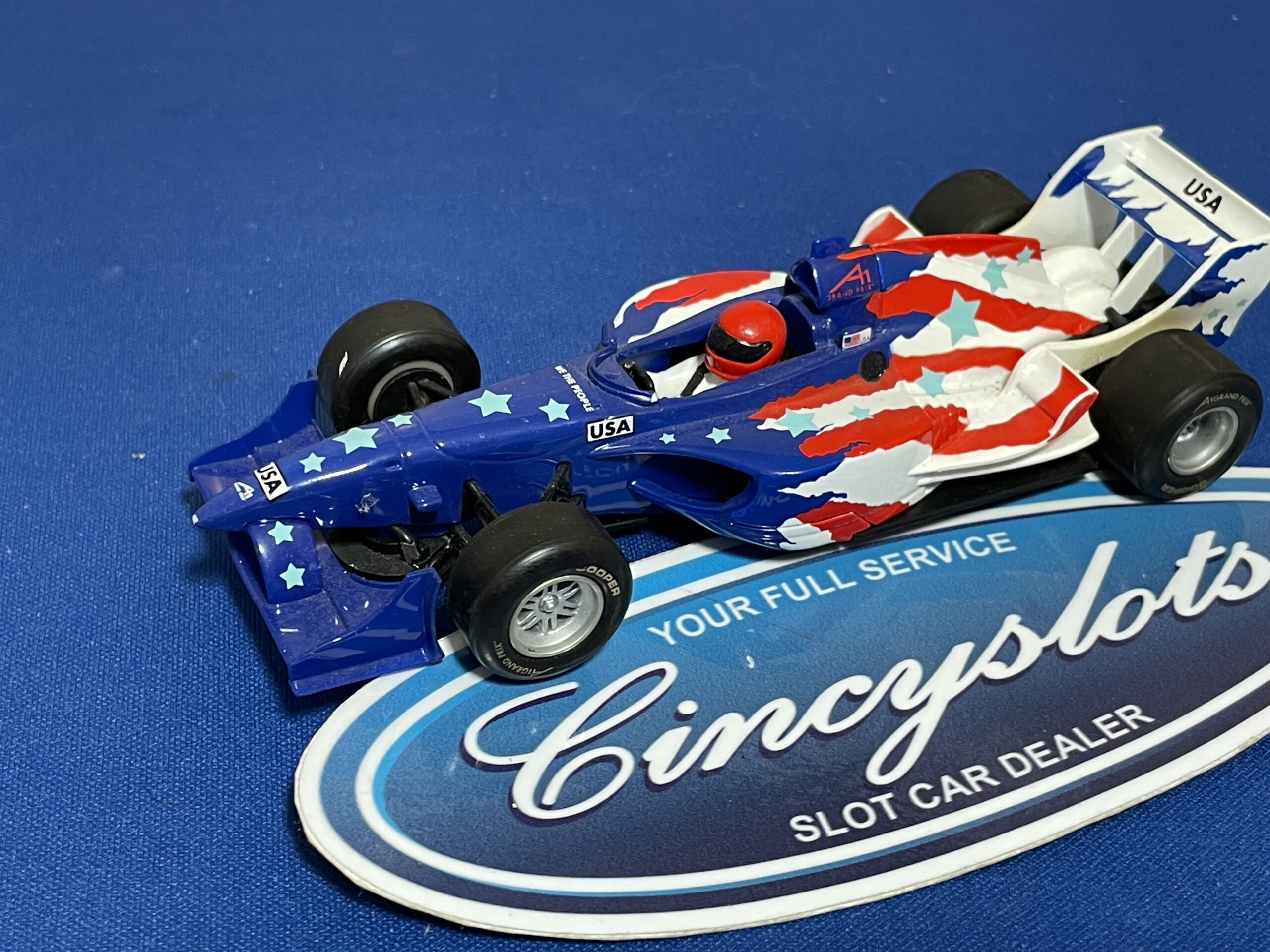 Scalextric A1GP USA, Lightly Used.