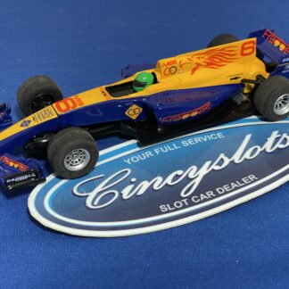 Scalextric F1 Flames, Lightly Used.
