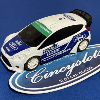 SCX Ford Fiesta WRC #3, Lightly Used.
