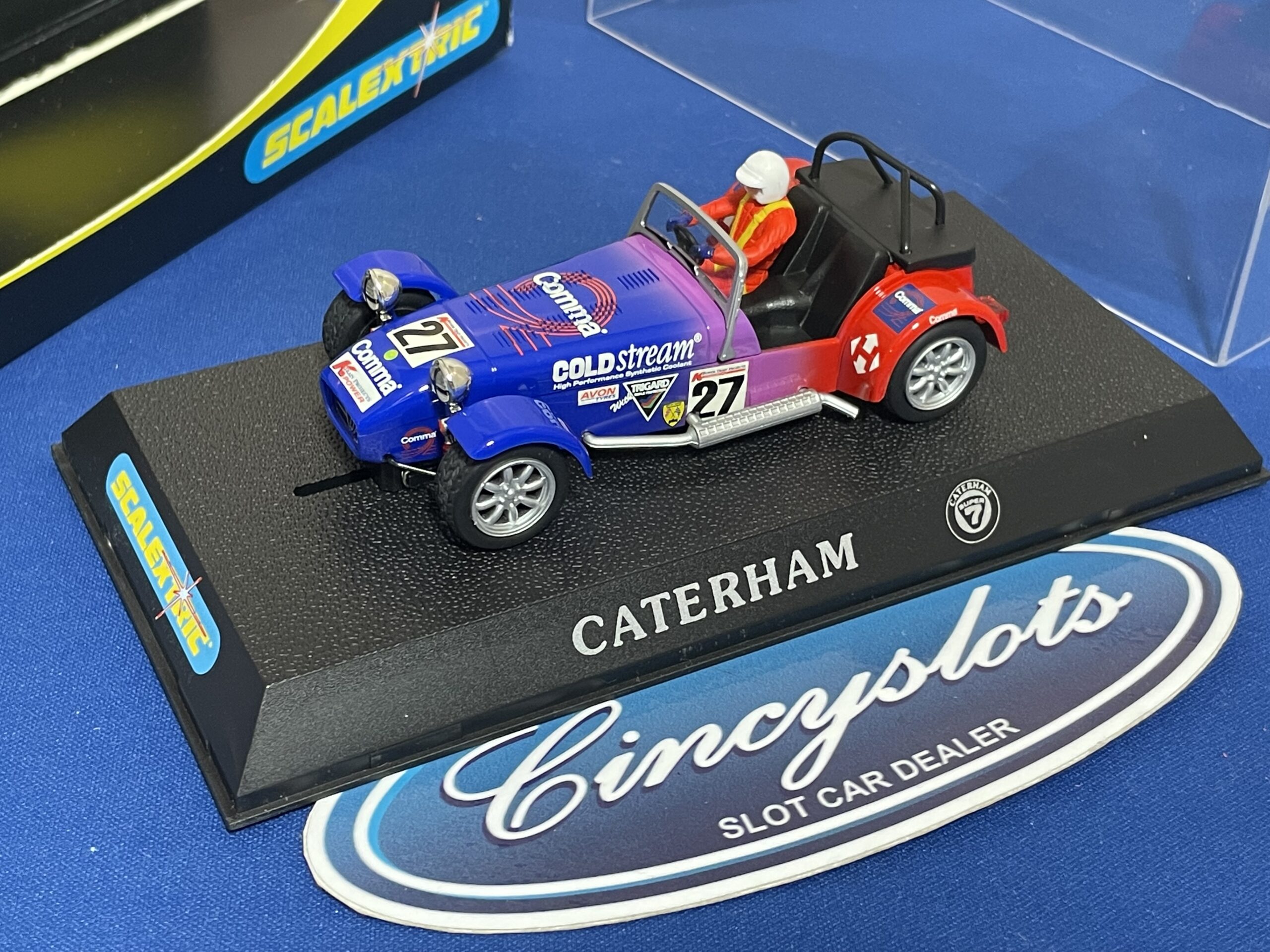 Scalextric C2201 Caterham 7 Lightly Used.