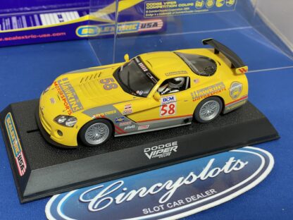 Scalextric C2795 Dodge Viper, Lightly Used.