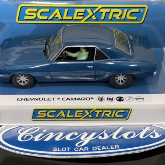 Scalextric C4074 Dusk Blue Chevrolet Camaro.