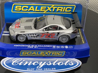 Scalextric C3010 Mercedes SLR McLaren 1/32 Slot Car.