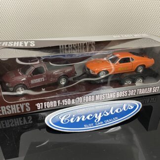 Die-Cast Hershey's Ford F-150 Towing a 1970 Mustang, New.