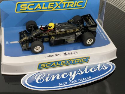 Scalextric C4234 Lotus 97T Senna, 1/32 Slot Car.