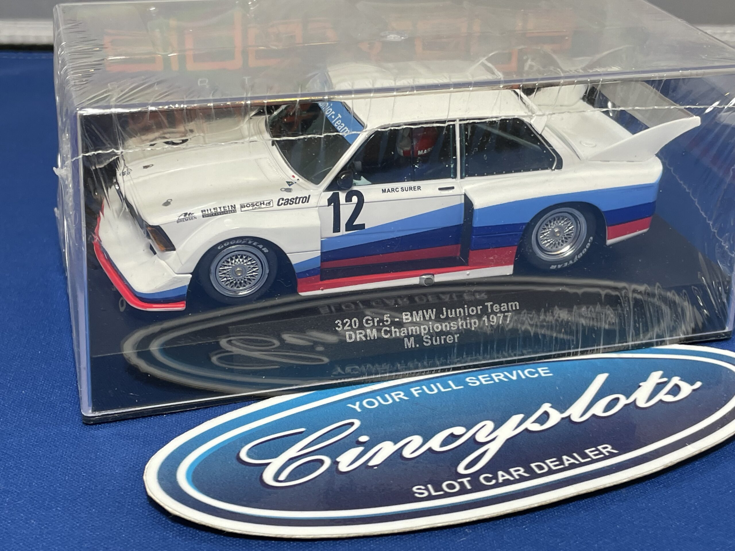 Sideways SW58-C BMW 320 1/32 Slot Car.