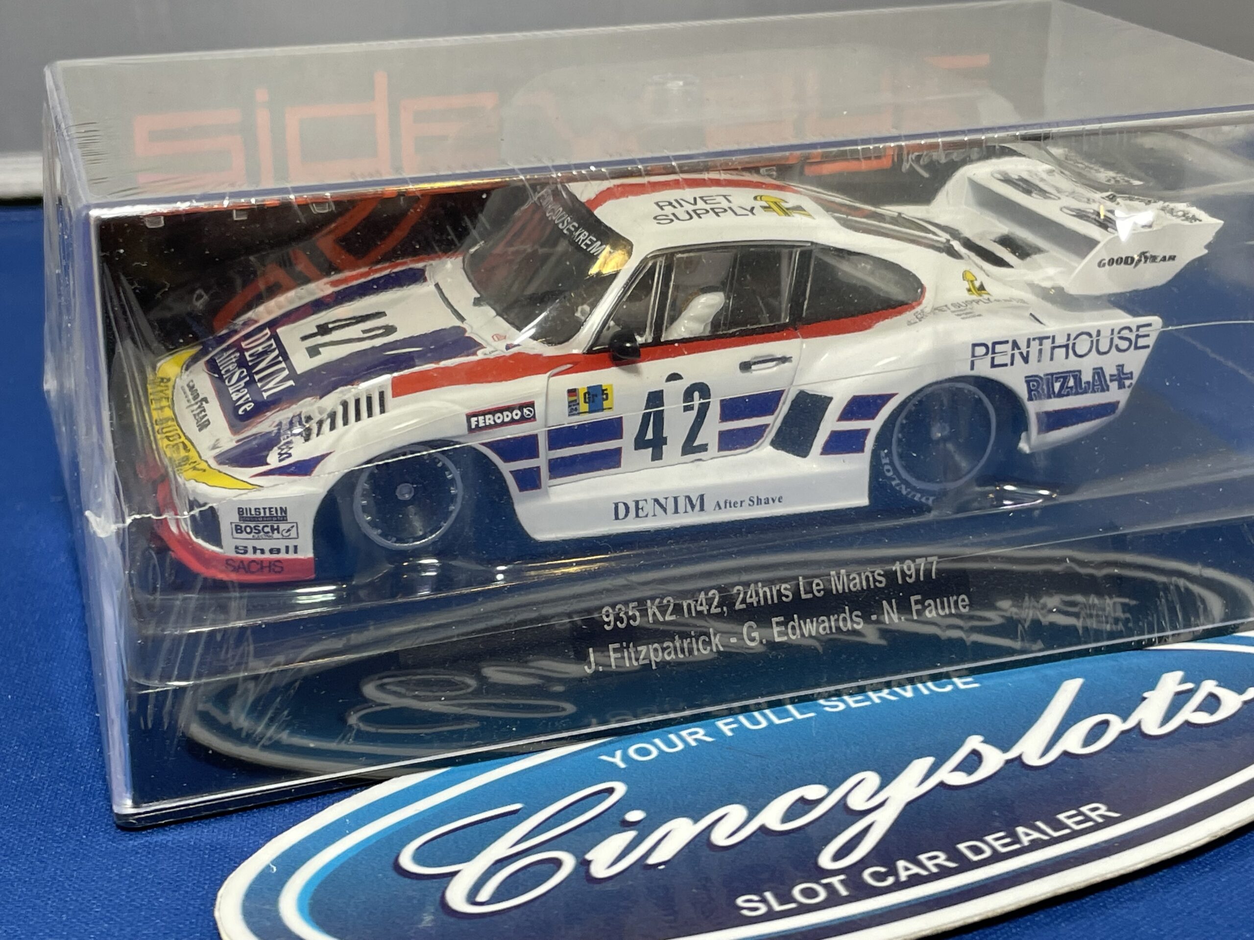 Sideways SW74 Porsche 935 K2 1/32 Slot Car.