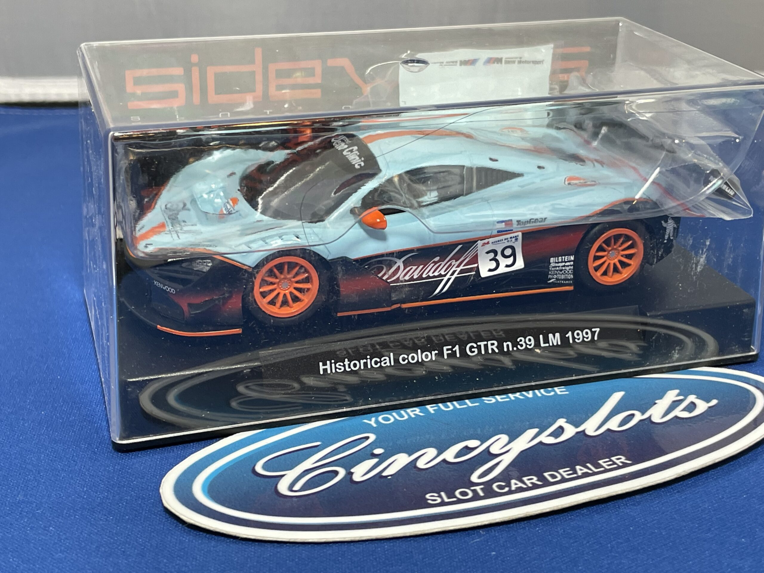 Sideways SWCAR04B McLaren 720 GULF Edition 1/32 Slot Car.