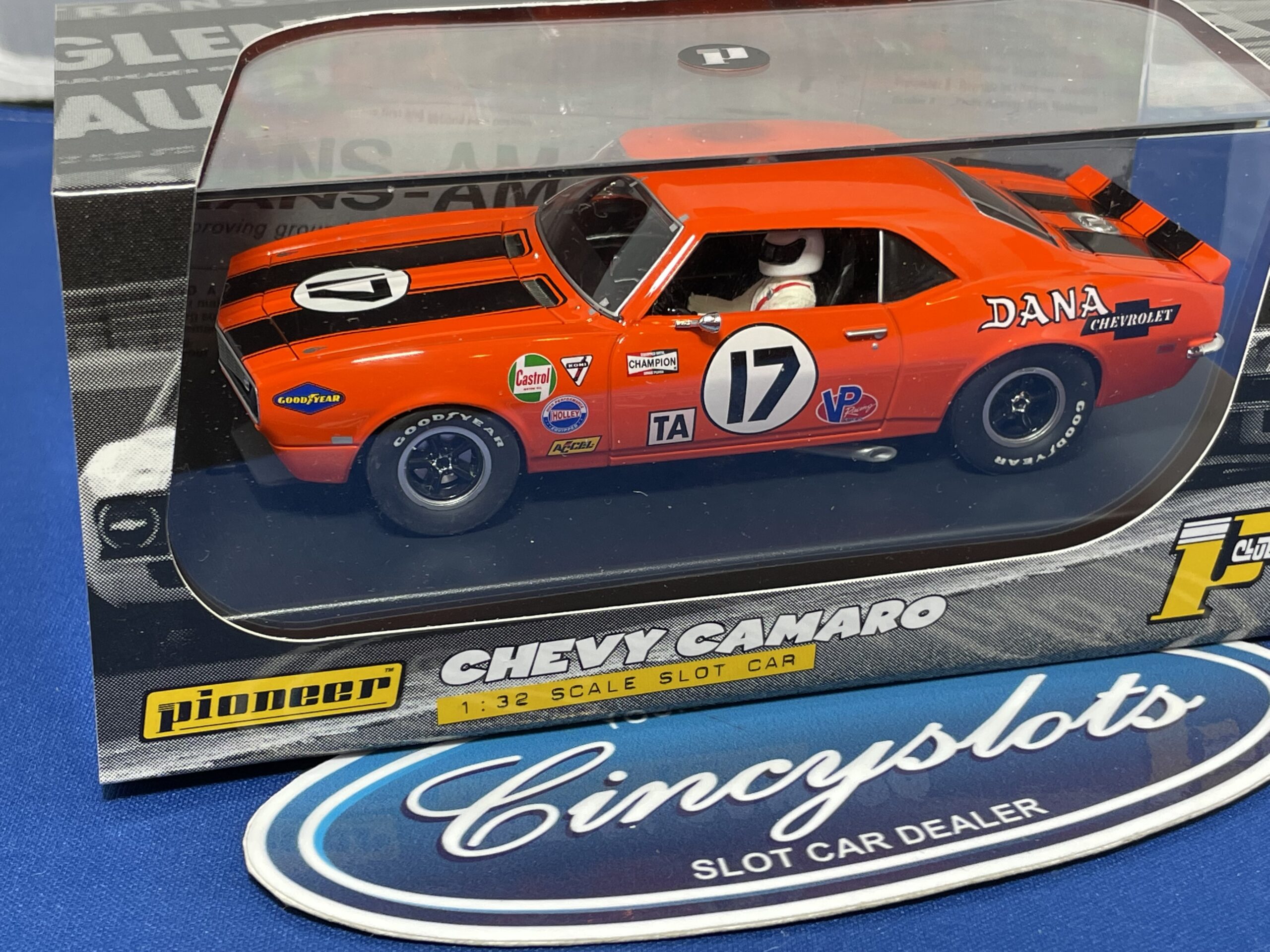 Pioneer P134 Camaro Trans Am DANA. 1/32 Slot Car.