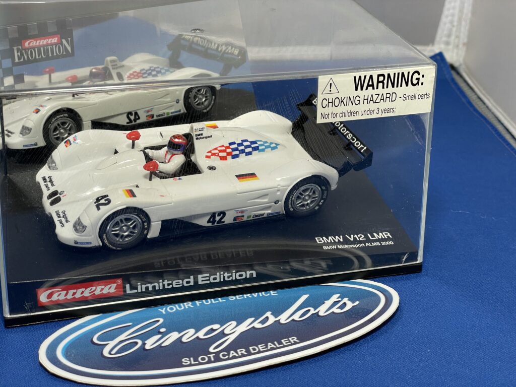 Carrera Evolution 25425 BMW V12 LMR L.E. 1/32 Slot Car.