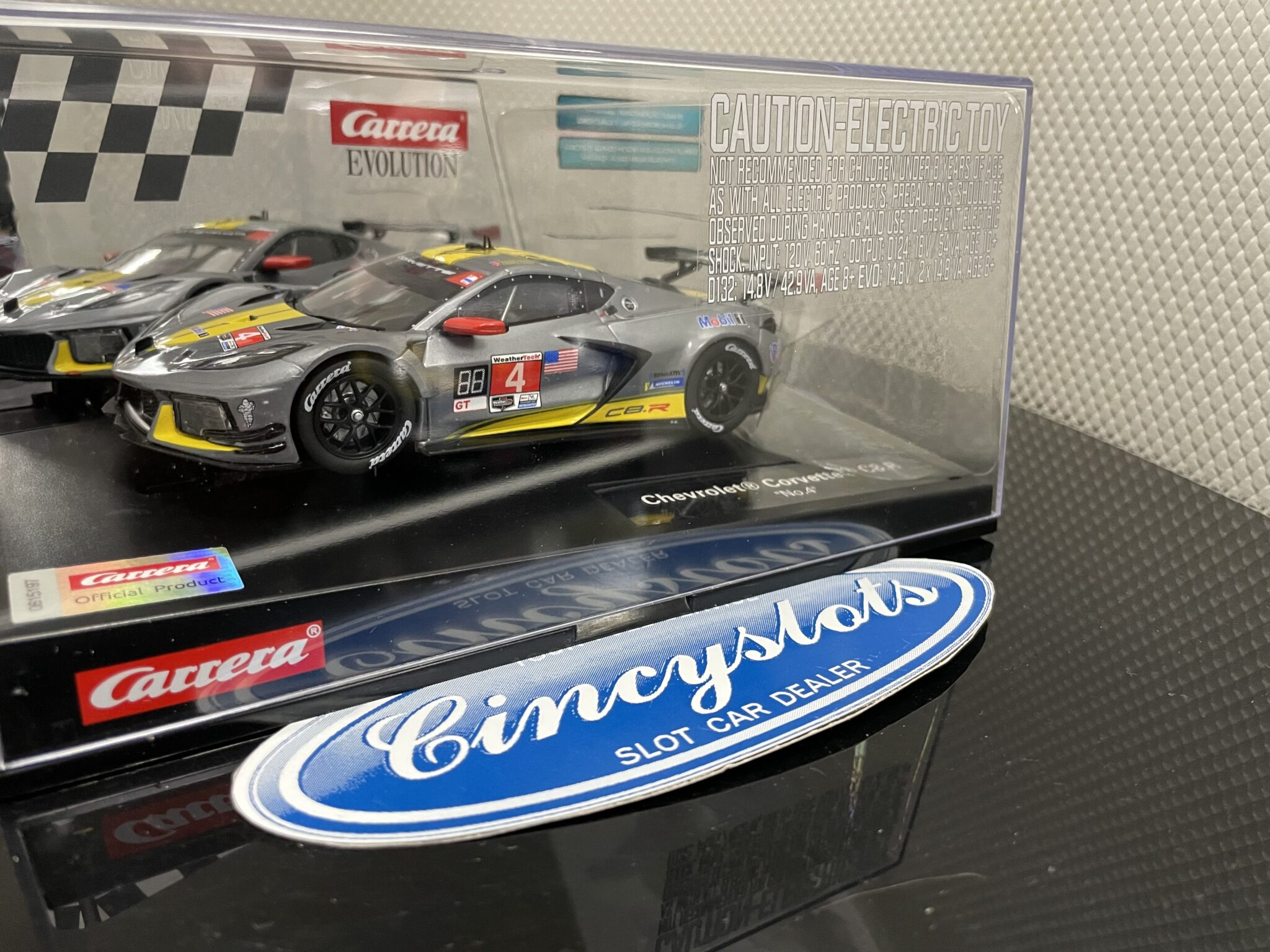 Carrera Evolution 27678 Corvette C7R, 1/32 Slot Car.