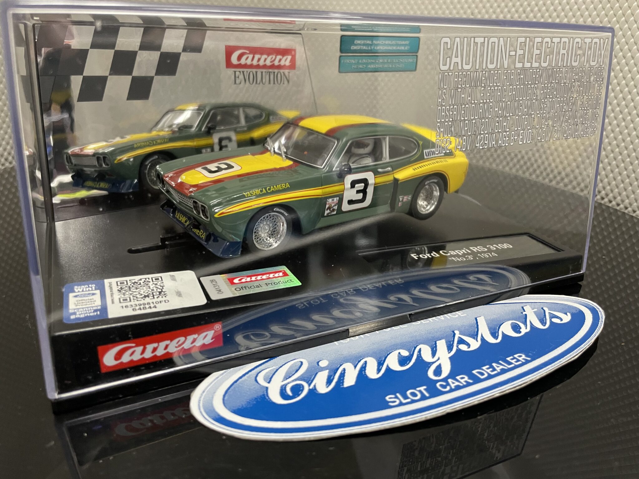 Carrera Evolution 27646 Capri RS 3100, 1/32 Slot Car.