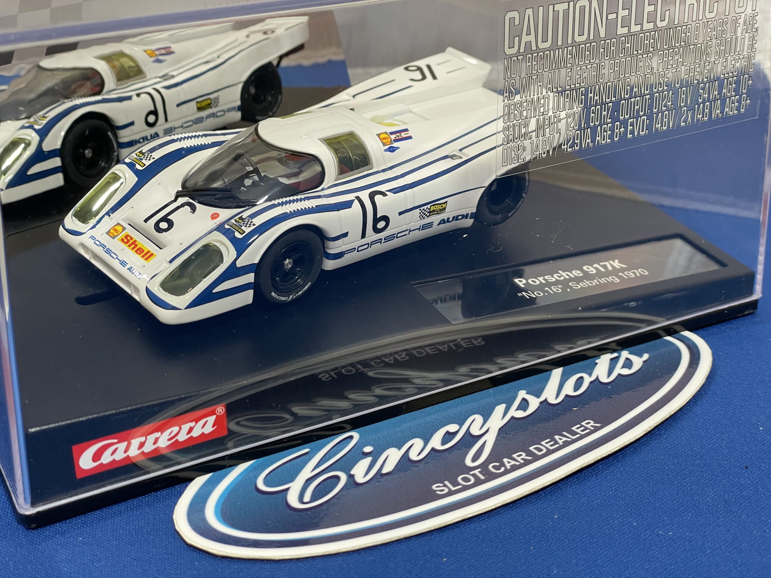 Carrera Evolution 27527 Porsche 917k, 1/32 Slot Car.