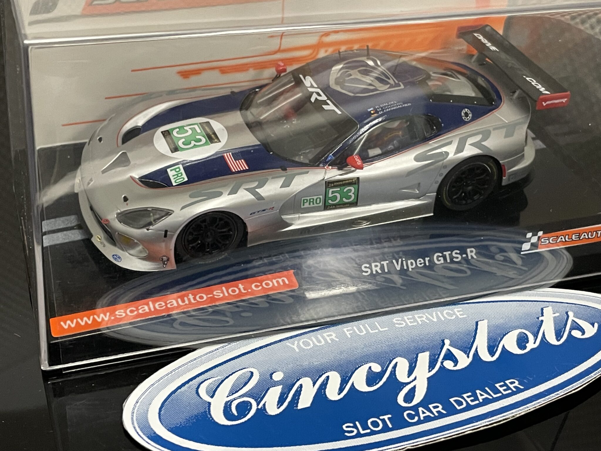 Scaleauto SC6037R SRT Viper GTS, 1/32 Slot Car.