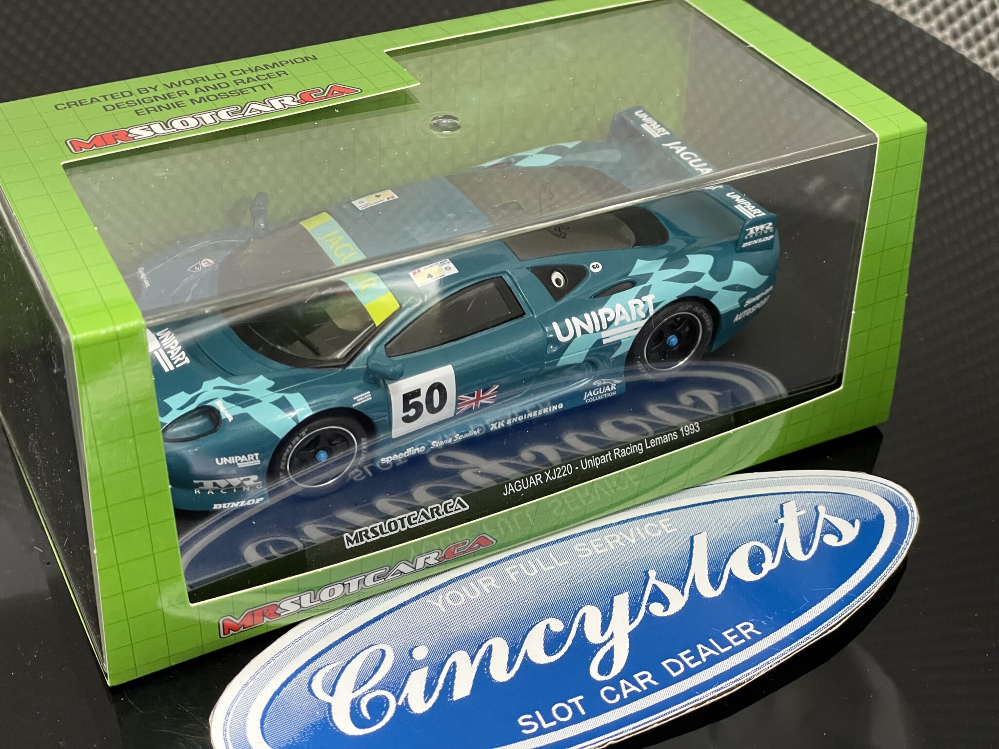 MrSlotCar MR1082 Jaguar XJ220, 1/32 Slot Car.