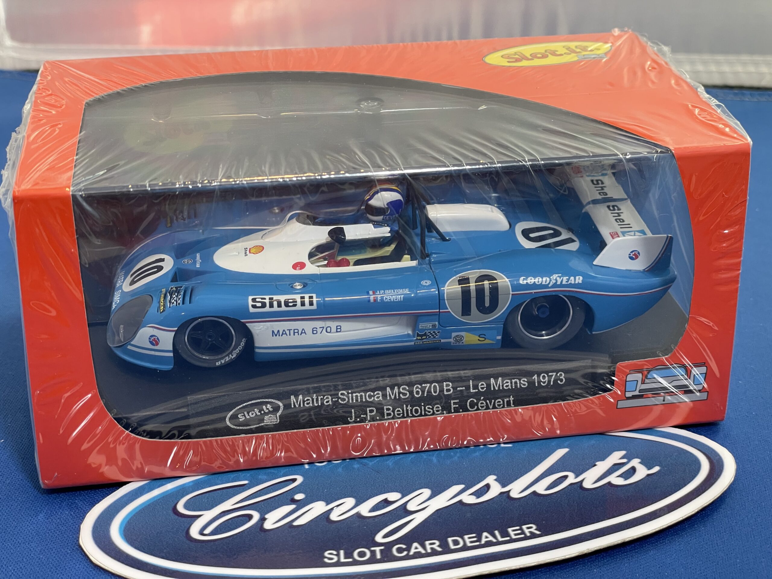 Slot.it CA37a MatraSimca MS 670 B 1/32 Slot Car. Open Box