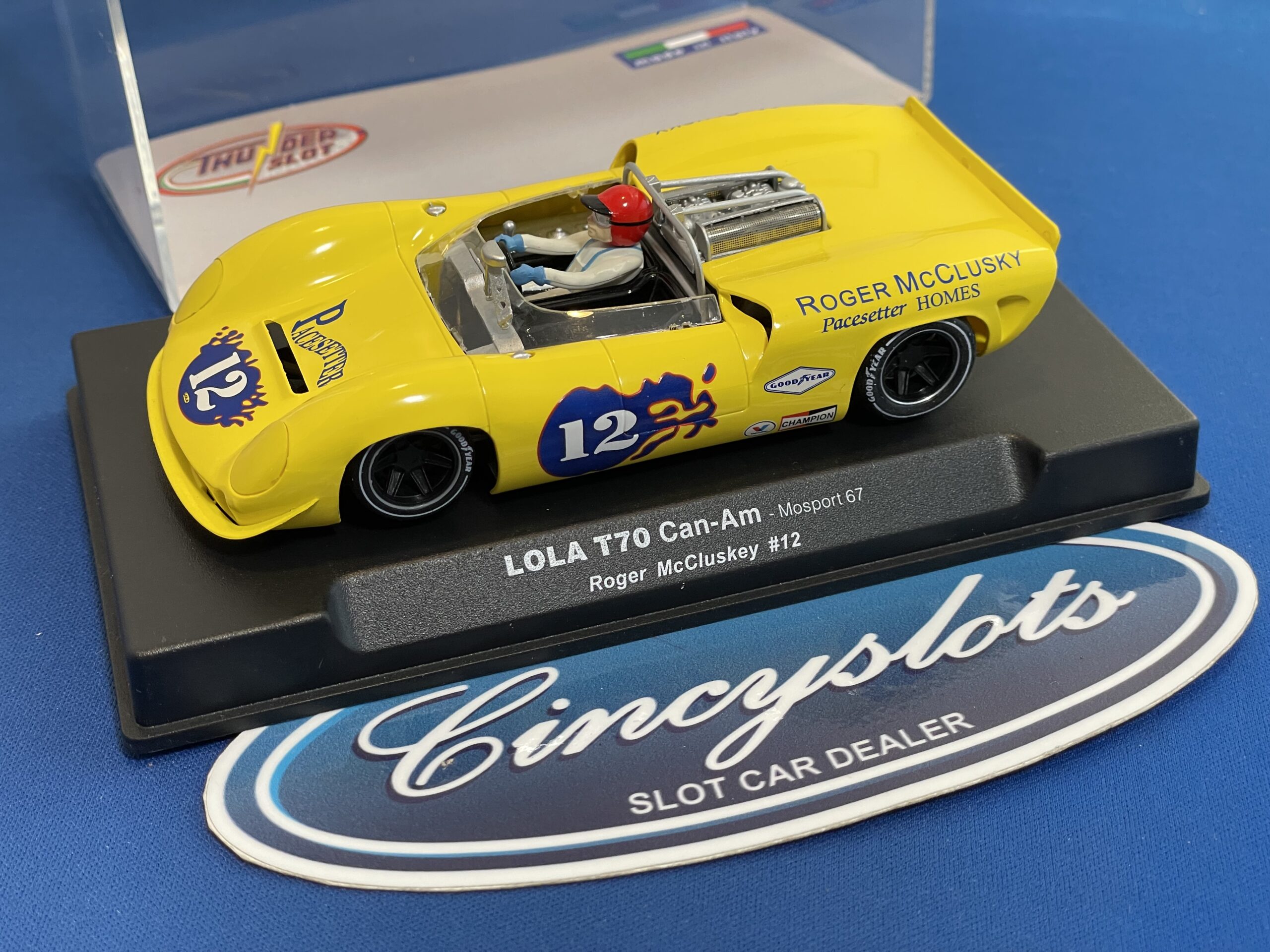 Thunderslot CA00204S/W Lola T70 1/32 Slot Car.