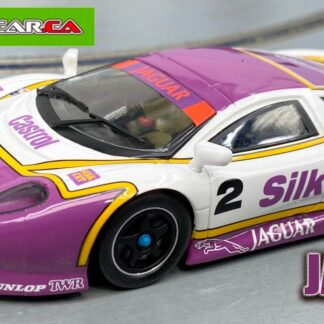 MrSlotCar MR1087 Jaguar XJ220 Silk Cut 1/32 Slot Car.