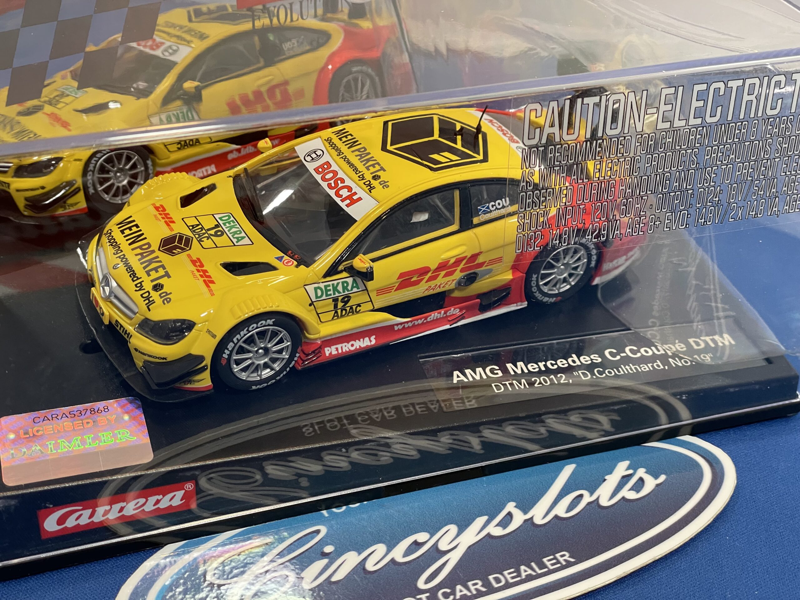 Carrera Evolution 27441 Mercedes DTM 1/32 Slot Car.