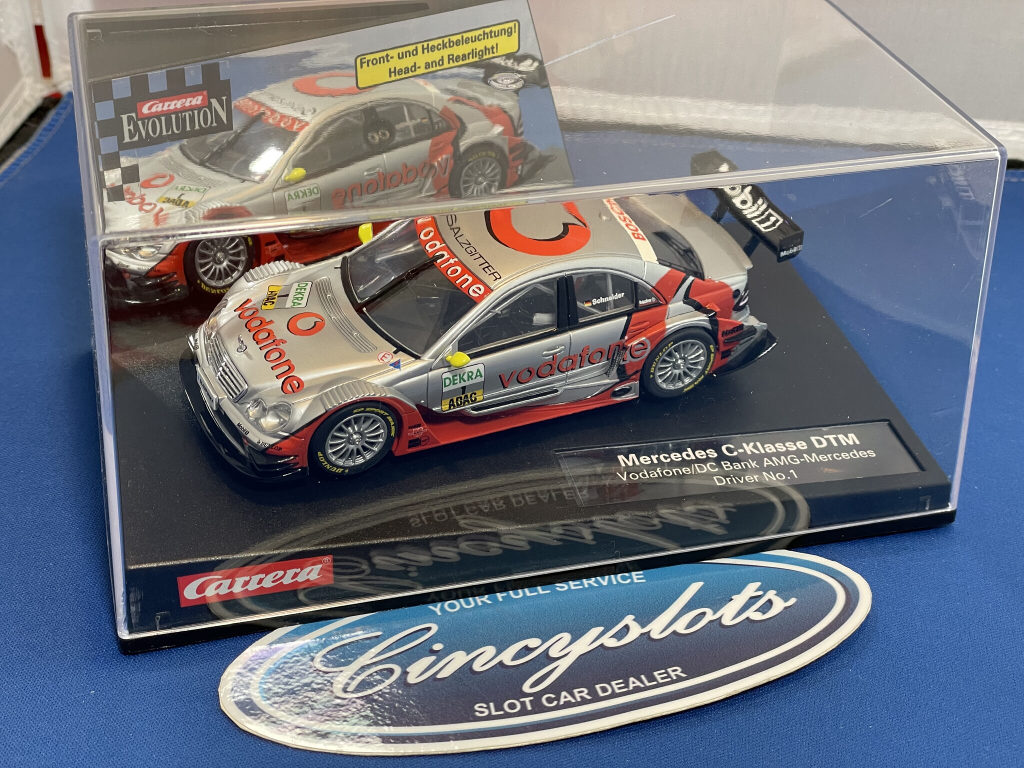 Carrera Evolution 25747 Mercedes DTM 1/32 Slot Car.